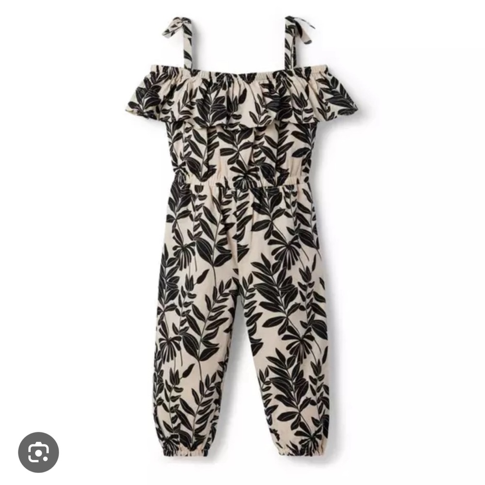 Janie & Jack Floral Jumpsuit